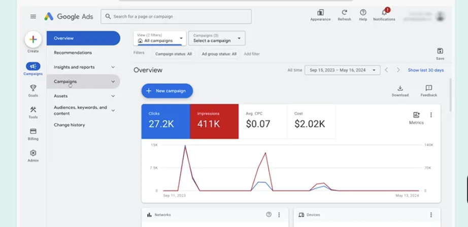 google ads hesabı